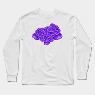 violet roses Long Sleeve T-Shirt